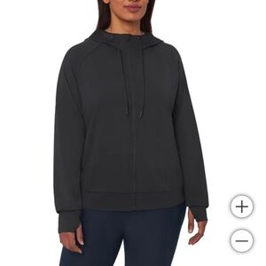 NWT Mondetta Women's Lightweight Full-Zip Hoodie